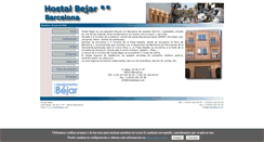 Desktop Screenshot of hostalbejar.com